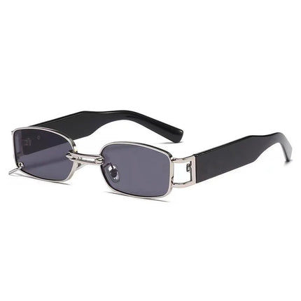 Punk Square Sunglasses - Unisex Metal Frame UV400
