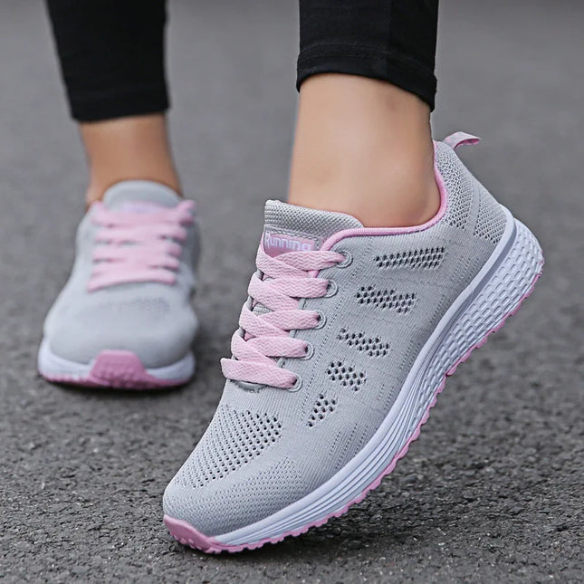 Tenis Deportivos Informales para Mujer - Transpirables y Cómodos Casual Sports Tennis Shoes for Women - Breathable and comfortable