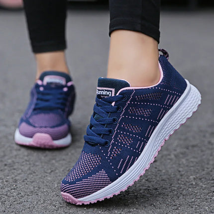 Tenis Deportivos Informales para Mujer - Transpirables y Cómodos Casual Sports Tennis Shoes for Women - Breathable and comfortable