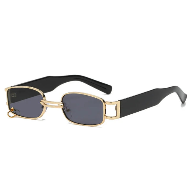 Punk Square Sunglasses - Unisex Metal Frame UV400