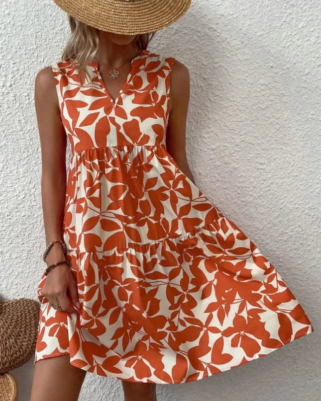 Floral Dress – Fresh and Lightweight Sleeveless.