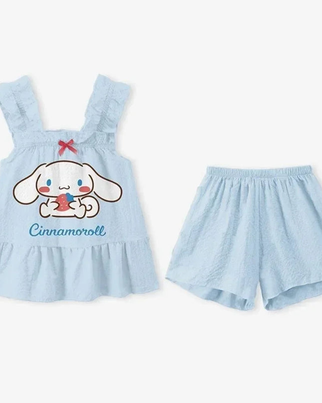 Conjunto Sanrio Cinnamoroll Kuromi Niña / Sanrio Cinnamoroll Kuromi Set Girl