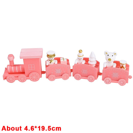 Tren de madera de navidad | Wooden Christmas train