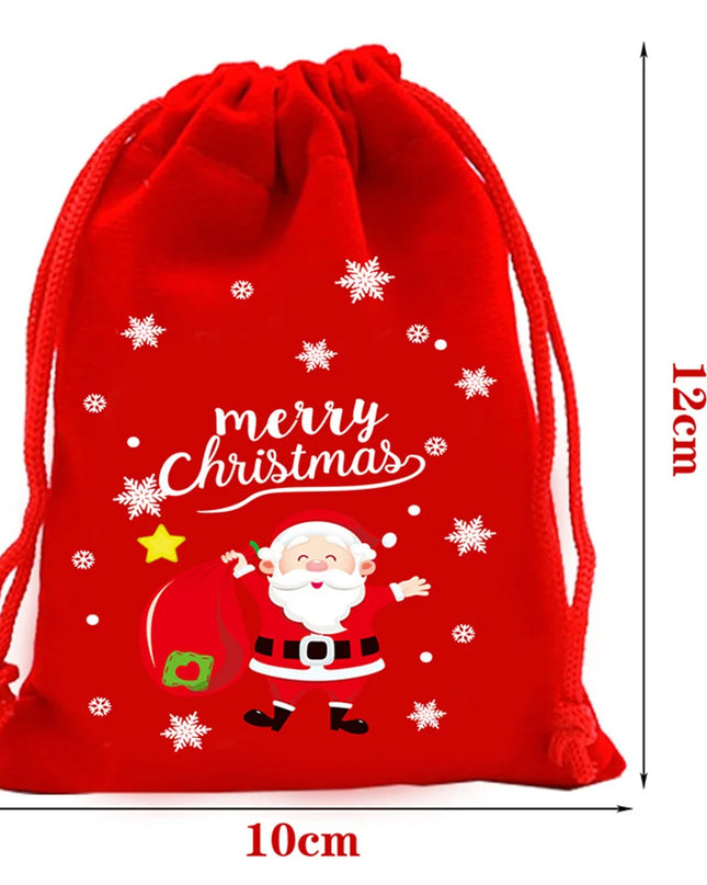 Bolos de dulce navideños / Christmas candy bags