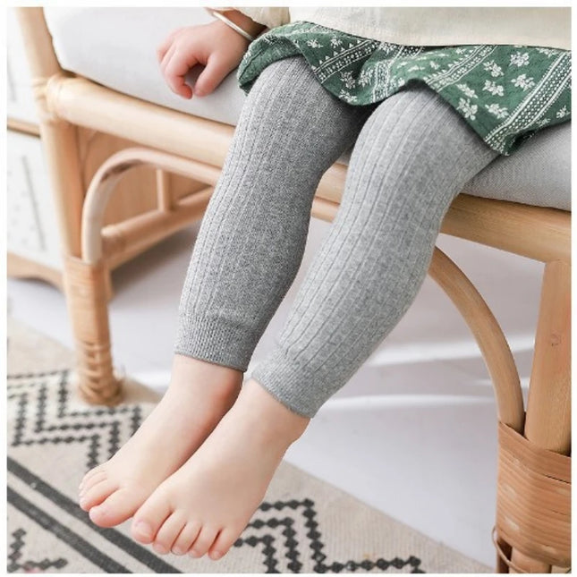 Leggings Algodón Acanalado Niña / Ribbed Cotton Leggings Girl