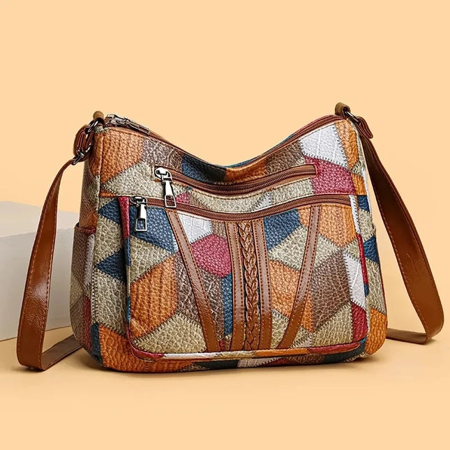 Bolso Cruzado Vintage Elegante para Mujer - Vintage Crossbody Bag