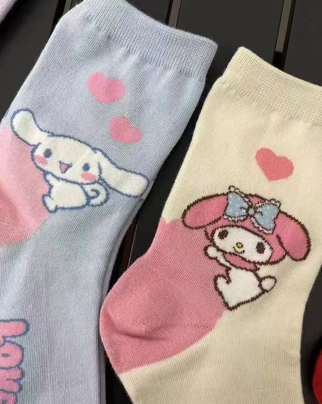 Cotton Socks - Fun Printed Design