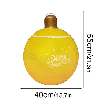Bola de navidad inflable gigante | Giant inflatable Christmas ball
