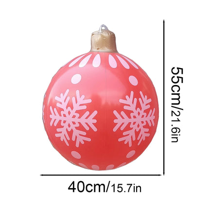 Bola de navidad inflable gigante | Giant inflatable Christmas ball