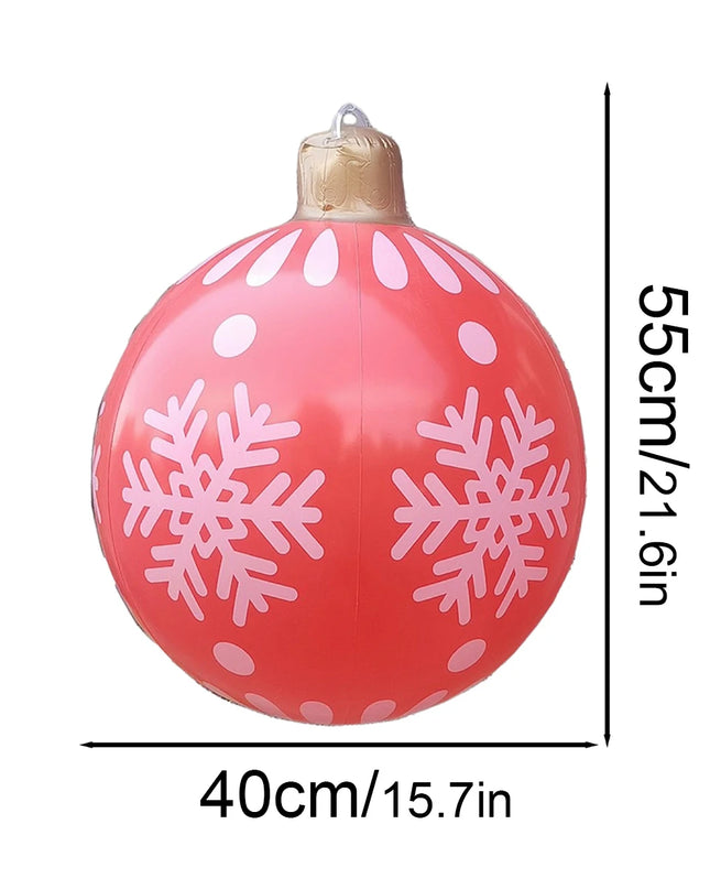 Bola de navidad inflable gigante | Giant inflatable Christmas ball