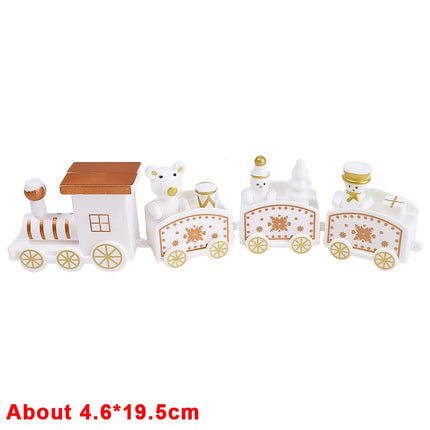 Tren de madera de navidad | Wooden Christmas train