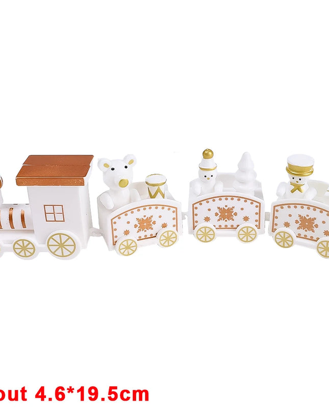 Tren de madera de navidad | Wooden Christmas train