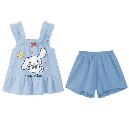 Conjunto Sanrio Cinnamoroll Kuromi Niña / Sanrio Cinnamoroll Kuromi Set Girl
