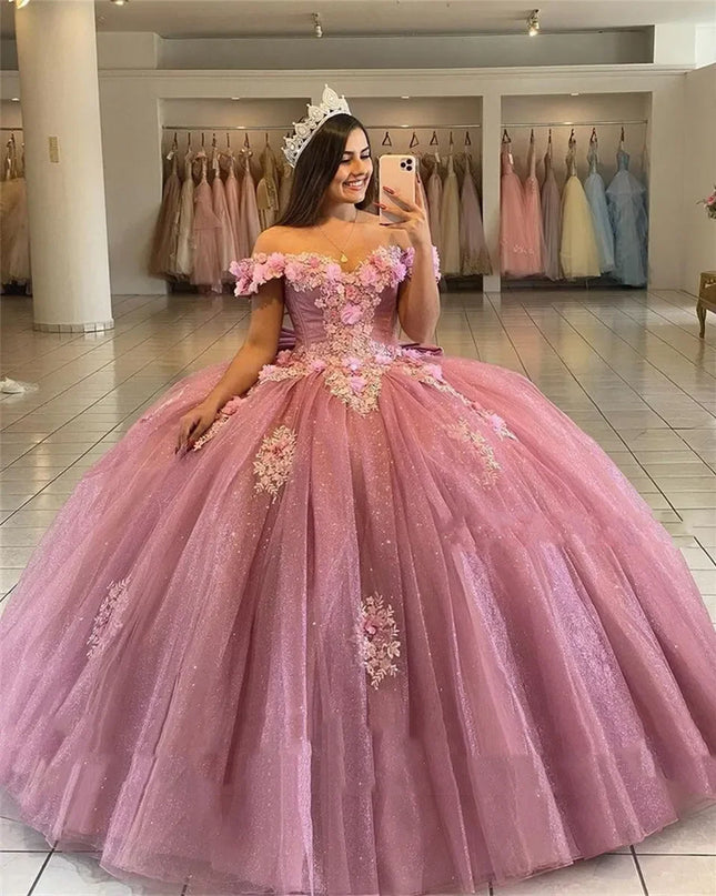 Vestidos de quinceañera - princesa, escote en forma de corazón -Princess Quinceañera Dresses with Sweetheart Neckline