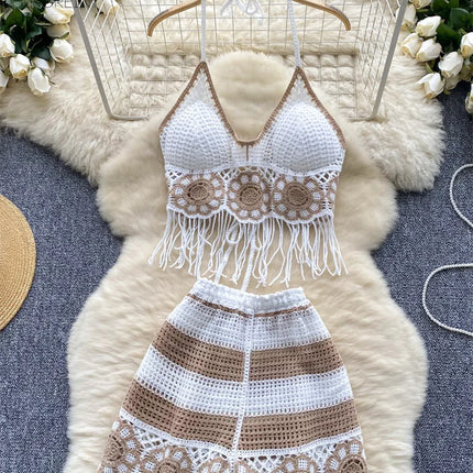 Bra – Halter Neck for Women + Shorts