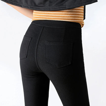 Women’s summer stretchy fitted leggings - Leggings ajustados y elásticos de verano para mujer