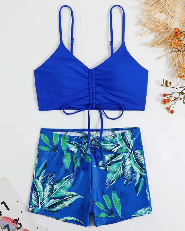 Athletic Sports Bikini - High Waist with Supportive Top