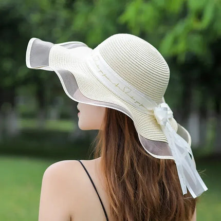 Korean-Style Beach Hat with Sun Protection