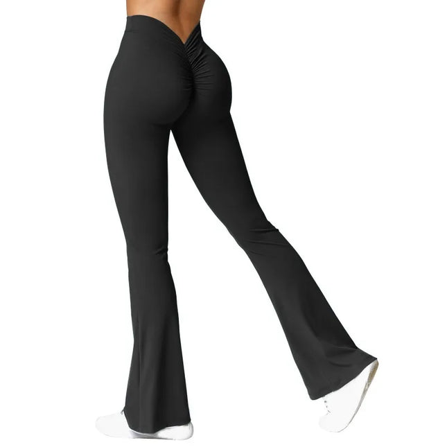 Trendy leggings – sporty with V-back