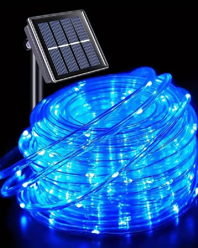 Luz led de cuerda solar | Solar LED rope light