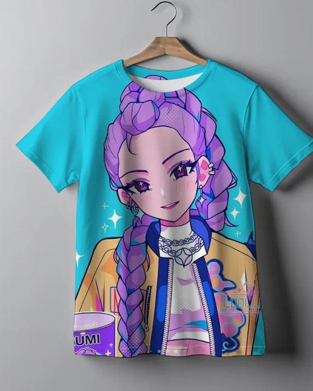 Camiseta Demon Hunters Tie-Dye Niña / Demon Hunters Tie-Dye T-Shirt Girls