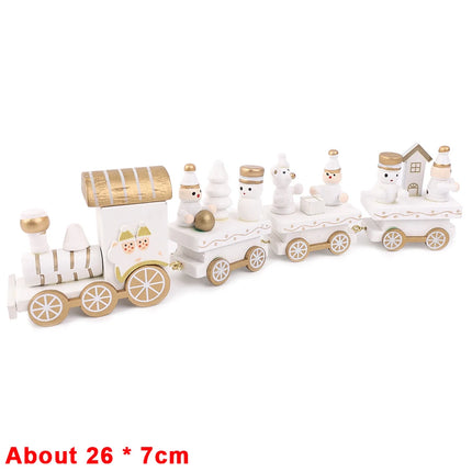 Tren de madera de navidad | Wooden Christmas train