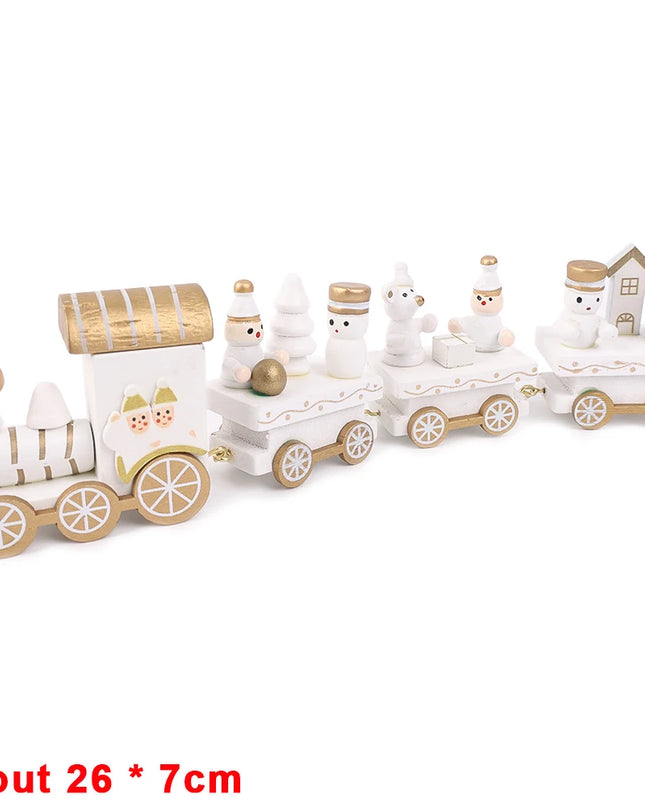 Tren de madera de navidad | Wooden Christmas train
