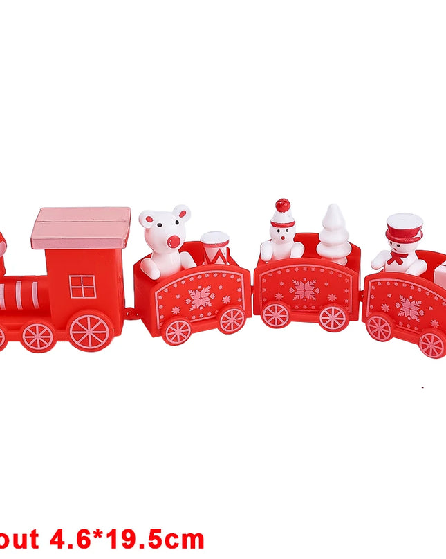 Tren de madera de navidad | Wooden Christmas train