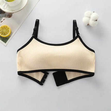 Girls’ soft sports bra -Ropa interior deportiva para niñas, sujetador suave