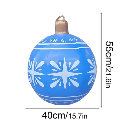 Bola de navidad inflable gigante | Giant inflatable Christmas ball