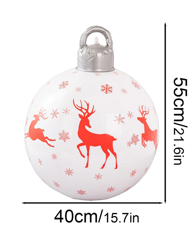 Bola de navidad inflable gigante | Giant inflatable Christmas ball