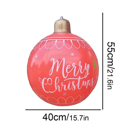 Bola de navidad inflable gigante | Giant inflatable Christmas ball