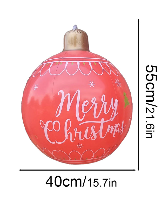 Bola de navidad inflable gigante | Giant inflatable Christmas ball