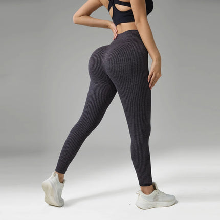 Mallas Deportivas Control Barriga Sin Costuras / Seamless Tummy Control Sports Leggings