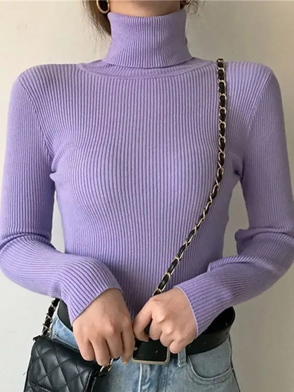 Suéter Cuello Alto | High Neck Sweater