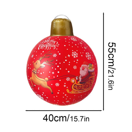 Bola de navidad inflable gigante | Giant inflatable Christmas ball