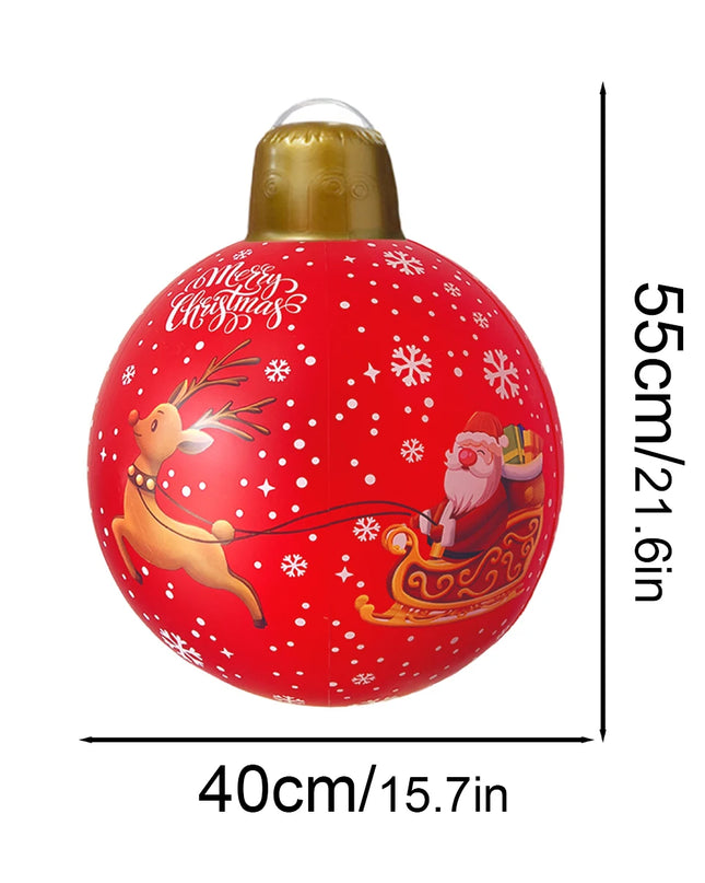 Bola de navidad inflable gigante | Giant inflatable Christmas ball