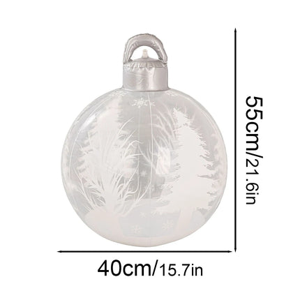 Bola de navidad inflable gigante | Giant inflatable Christmas ball