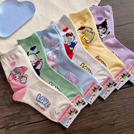 Cotton Socks - Fun Printed Design