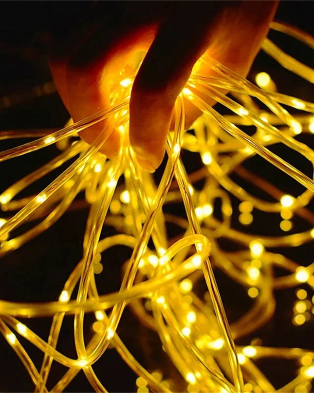 Luz led de cuerda solar | Solar LED rope light