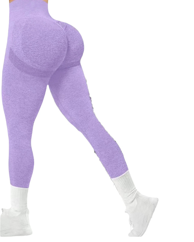 Pantalones Yoga Sin Costuras Cintura Alta / Seamless High Waist Yoga Pants