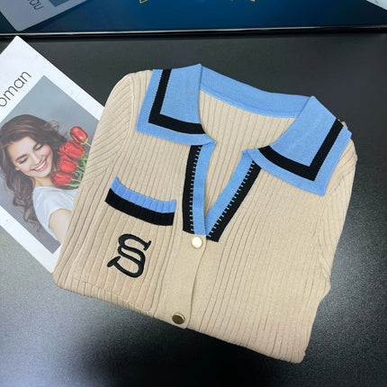 Women’s elegant knitted sweater dress -Vestido suéter elegante tejido para mujer