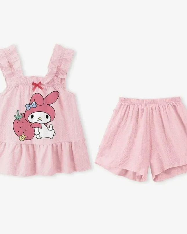 Conjunto Sanrio Cinnamoroll Kuromi Niña / Sanrio Cinnamoroll Kuromi Set Girl