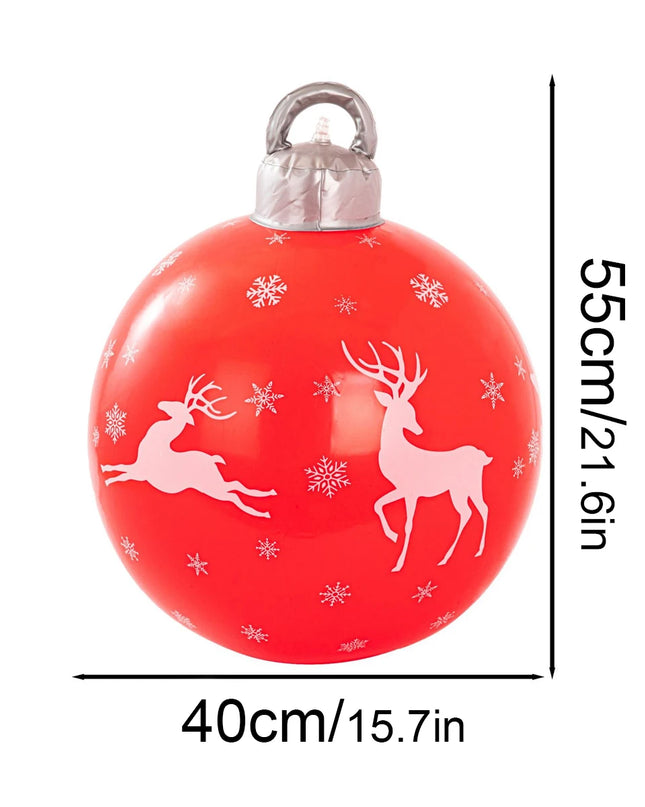 Bola de navidad inflable gigante | Giant inflatable Christmas ball