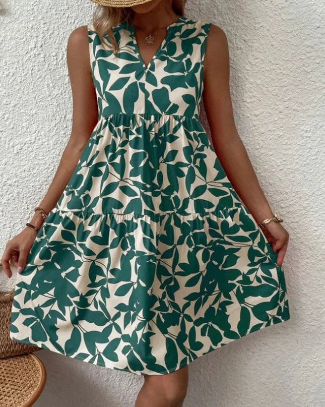 Floral Dress – Fresh and Lightweight Sleeveless.