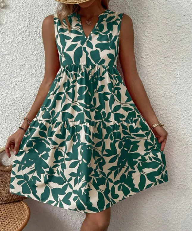 Floral Dress – Fresh and Lightweight Sleeveless.