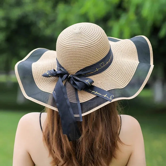 Korean-Style Beach Hat with Sun Protection