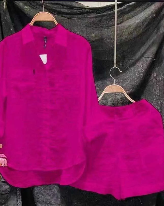 Set - Lightweight Shirt and Shorts