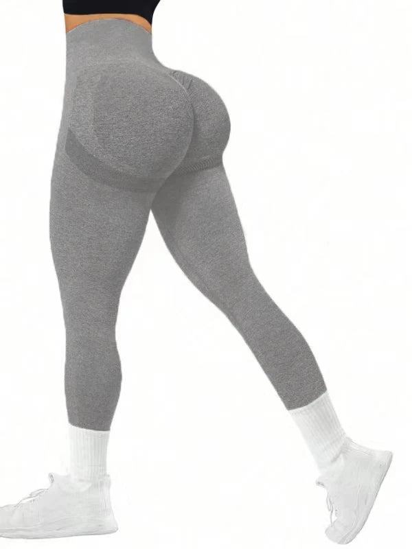 Pantalones Yoga Sin Costuras Cintura Alta / Seamless High Waist Yoga Pants