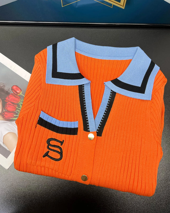 Women’s elegant knitted sweater dress -Vestido suéter elegante tejido para mujer